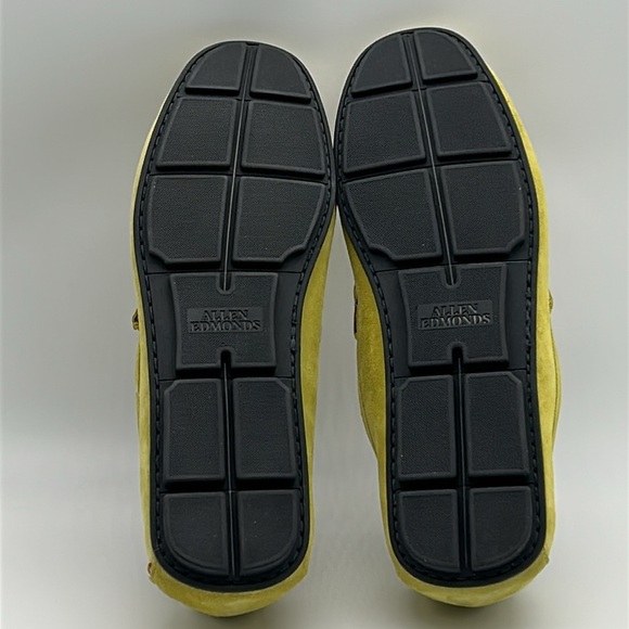 2480- Allen Edmonds Green Suede Slip-On Loafers Size 10 D NWT - Picture 8 of 12